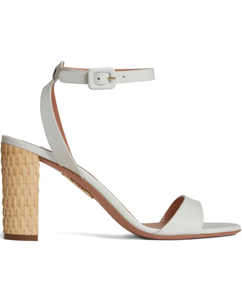 Aquazzura Sunseeker Sandalen 85mm - Weiß Weiß
