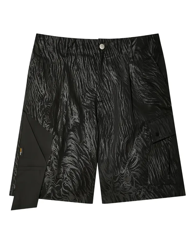 Olly Shinder Gardiner Shorts mit Cargotaschen - Schwarz Schwarz