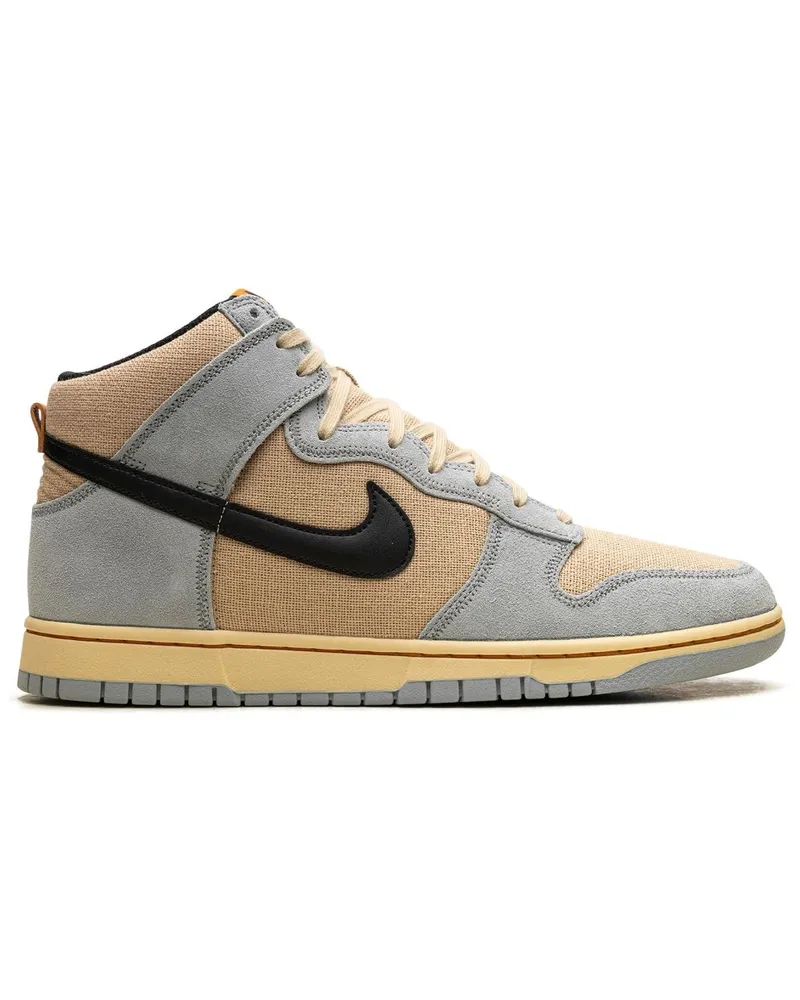 Nike Dunk Hi Retro SE "Hemp Hoops" Sneakers - Nude Nude