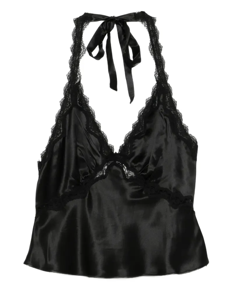 Reformation Monica Oberteil - Schwarz Schwarz