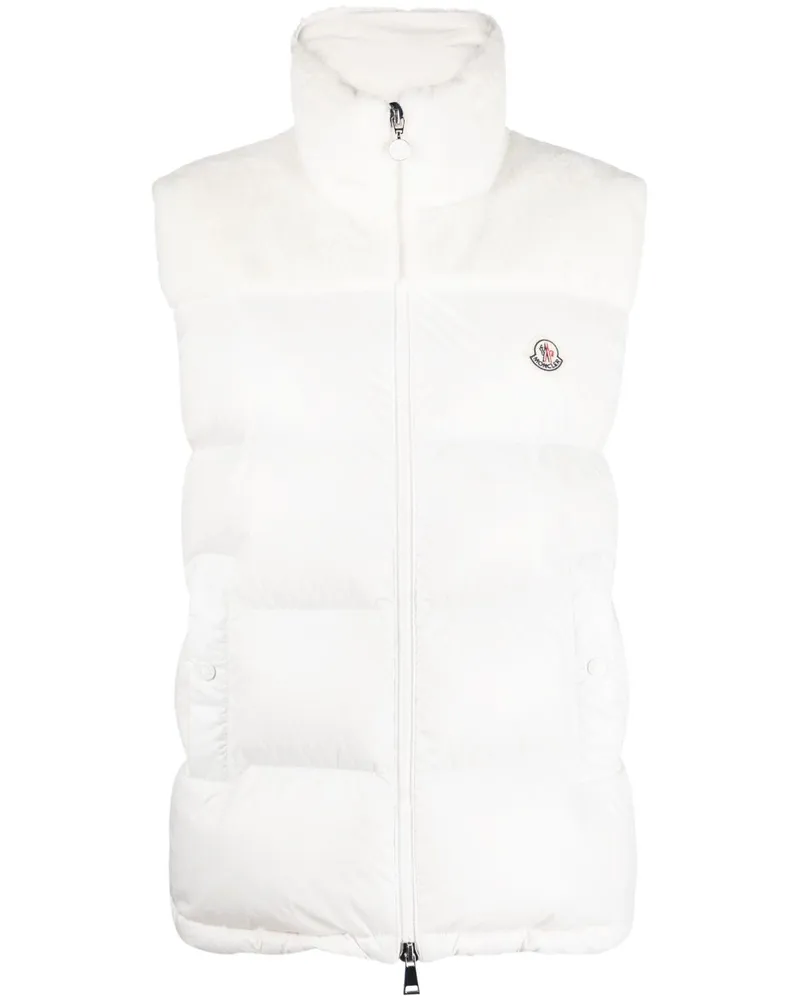 Moncler Lempa Daunenweste - Weiß Weiß