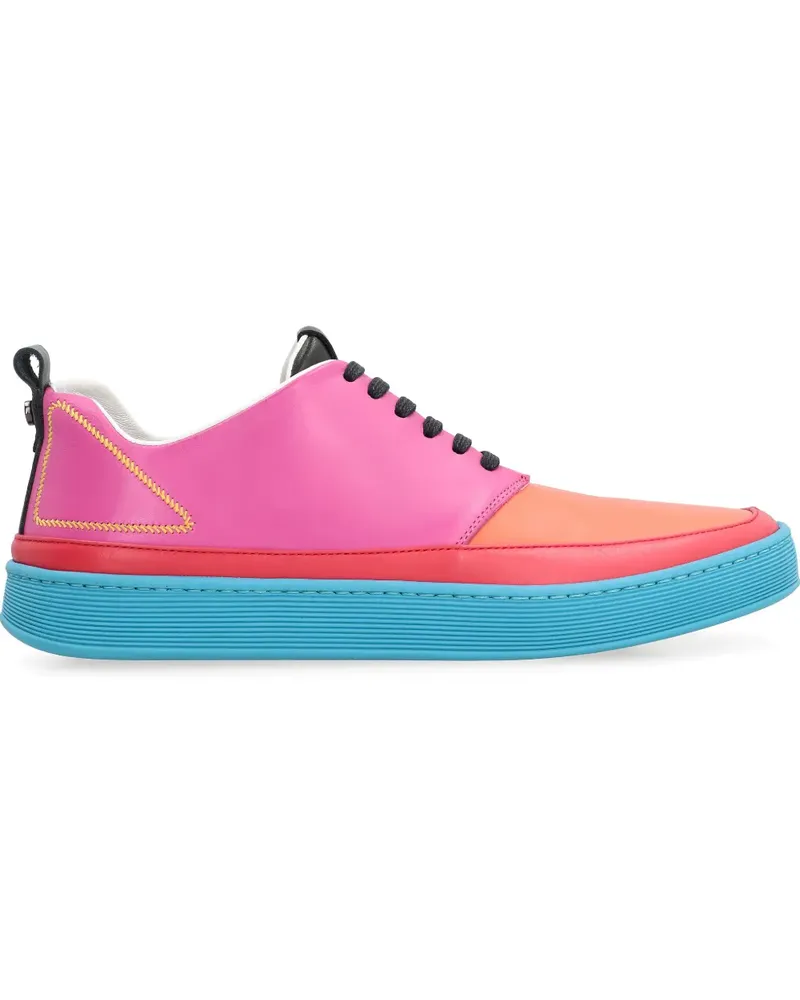 Volta Sneakers in Colour-Block-Optik - Rosa Rosa