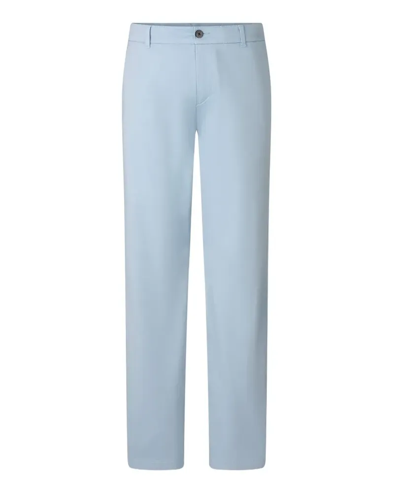 Bogner Riley cotton-satin chinos - Blau Blau