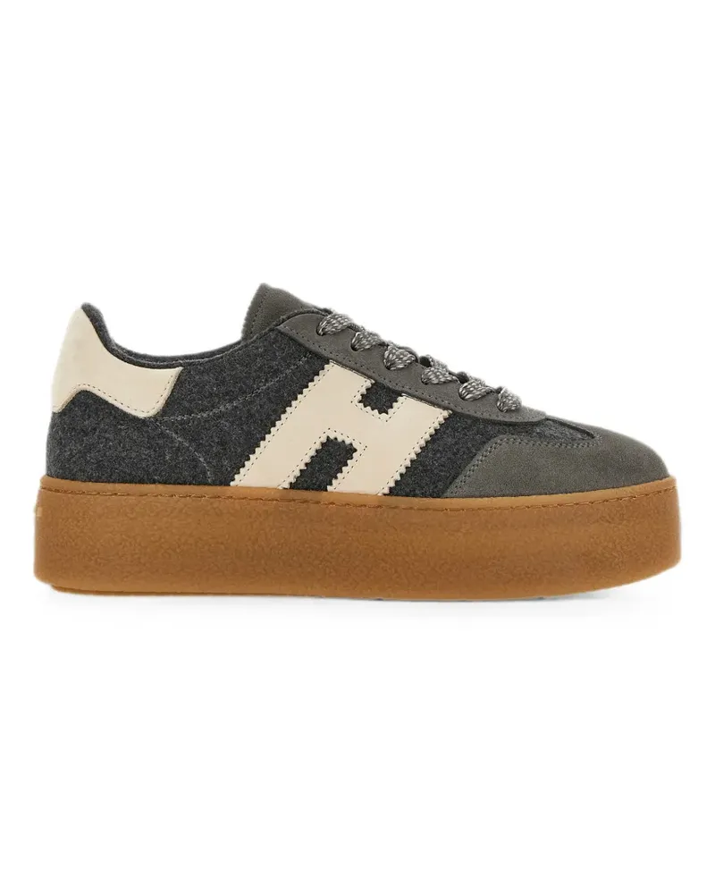 Hogan Cool Plateau-Sneakers - Grau Grau
