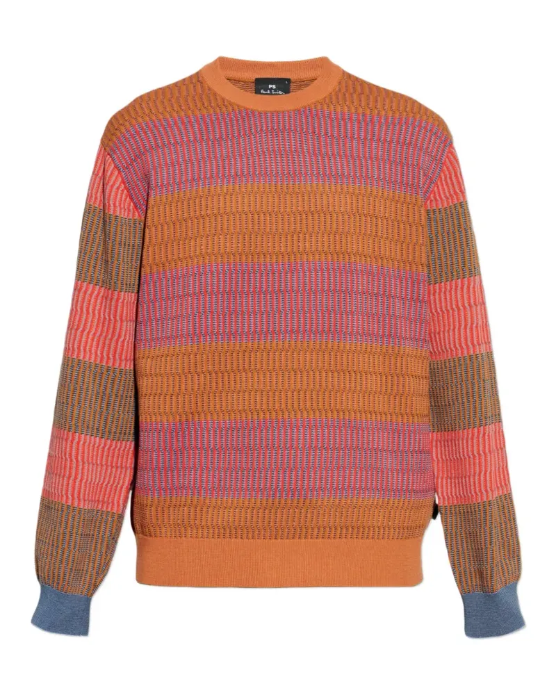 Paul Smith striped sweater - Orange Orange