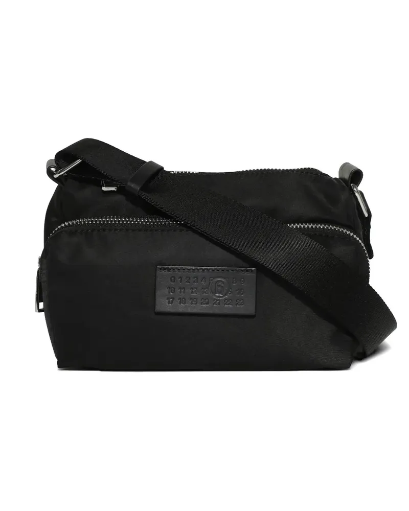 Maison Margiela zip shoulder bag - Schwarz Schwarz
