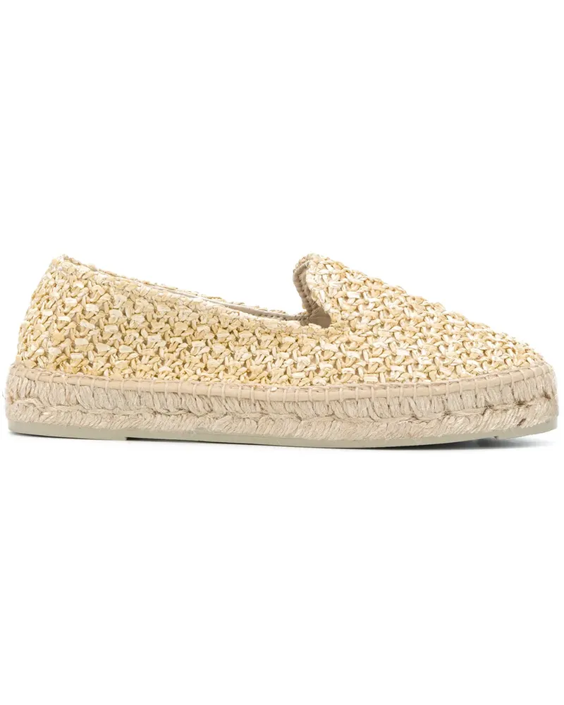 Manebí Tweed-Espadrilles - Nude Nude