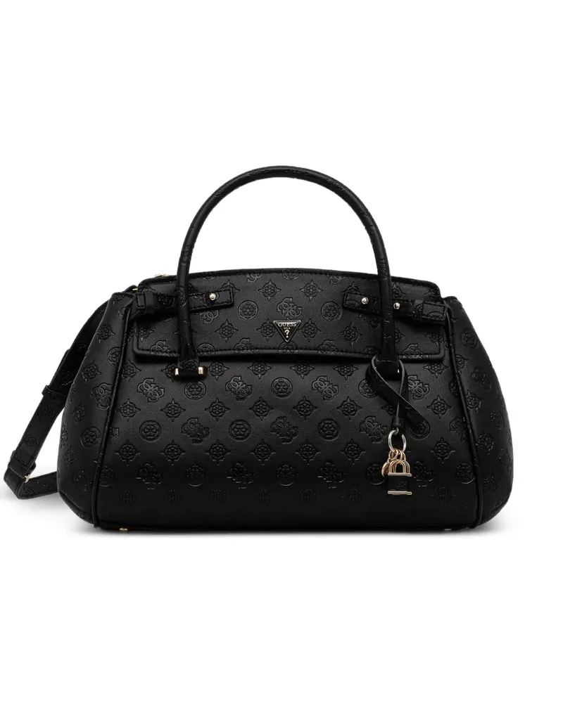 Guess Shopper mit Logo-Prägung - Schwarz Schwarz