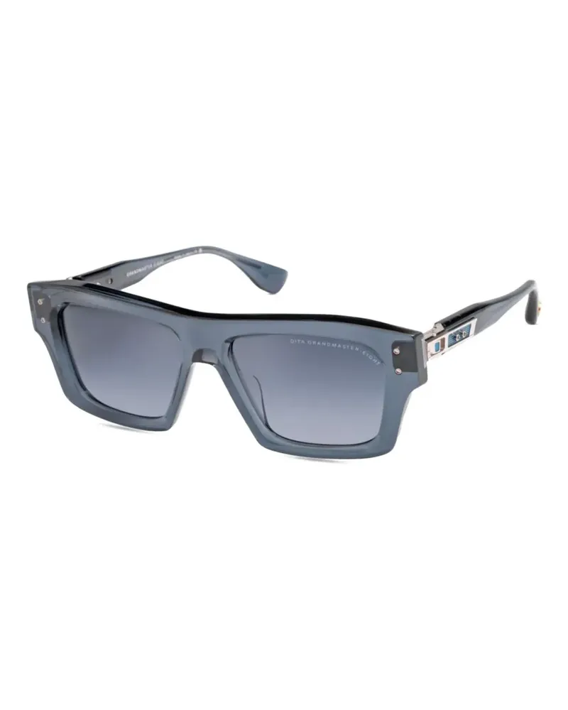 DITA Sonnenbrille mit eckigem Gestell - Blau Blau
