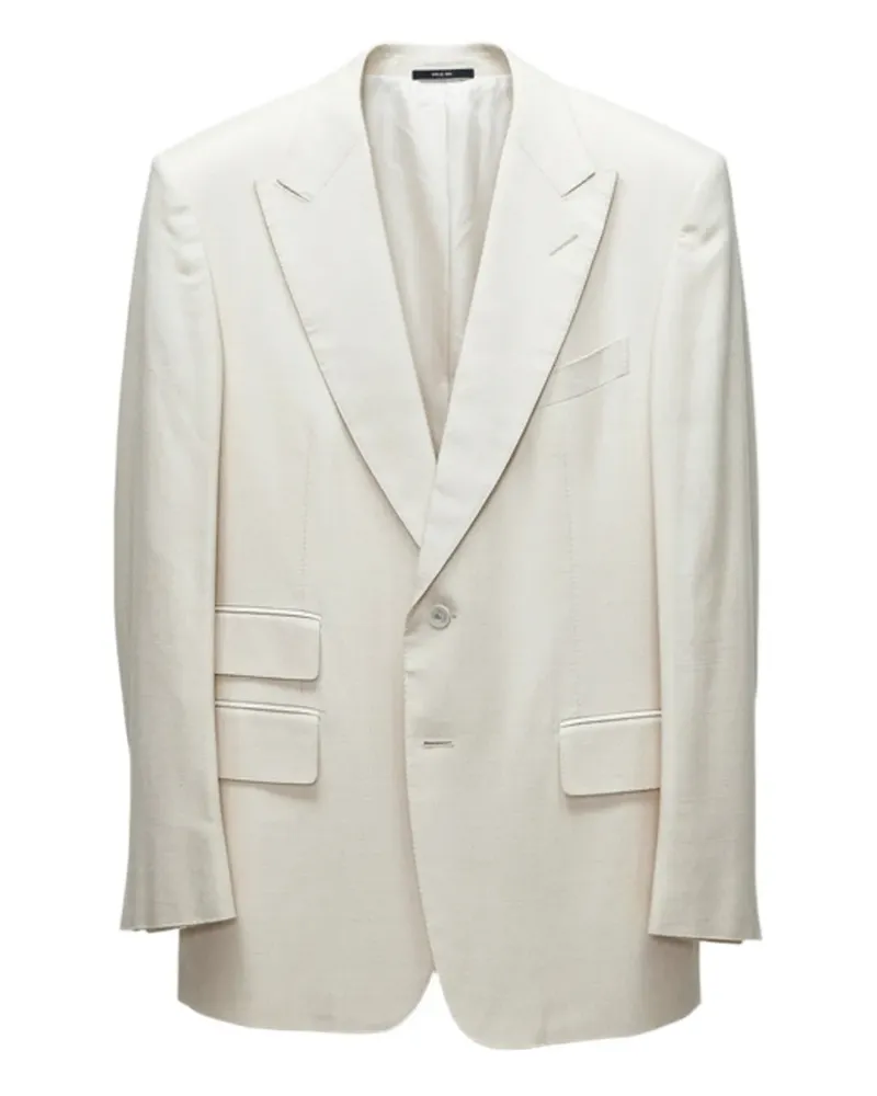 Tom Ford notched-lapel jacket - Nude Nude