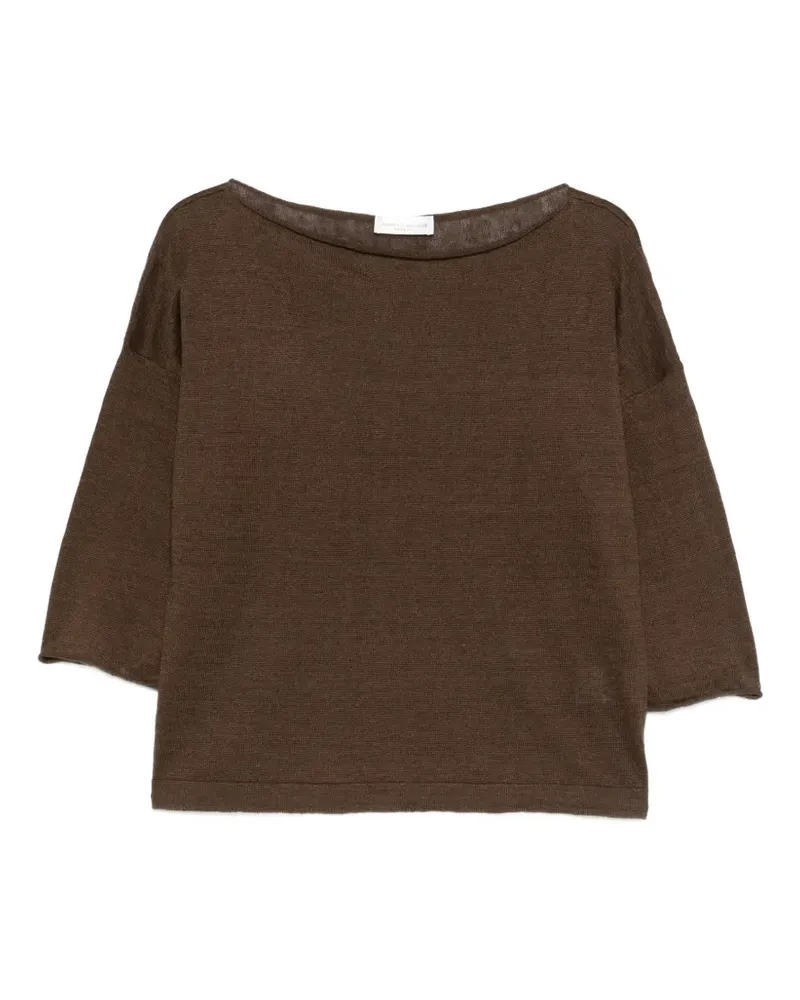 Roberto Collina boat neck knitwear - Braun Braun