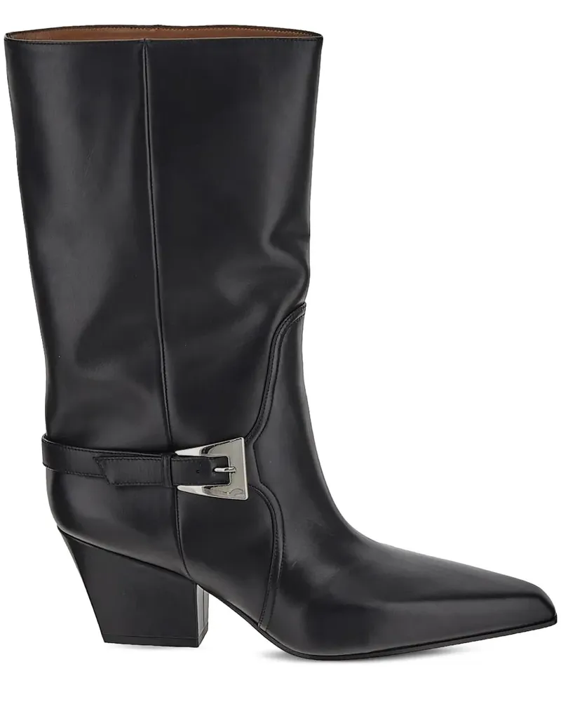 Paris Texas Jane Bikerstiefel 60mm - Schwarz Schwarz