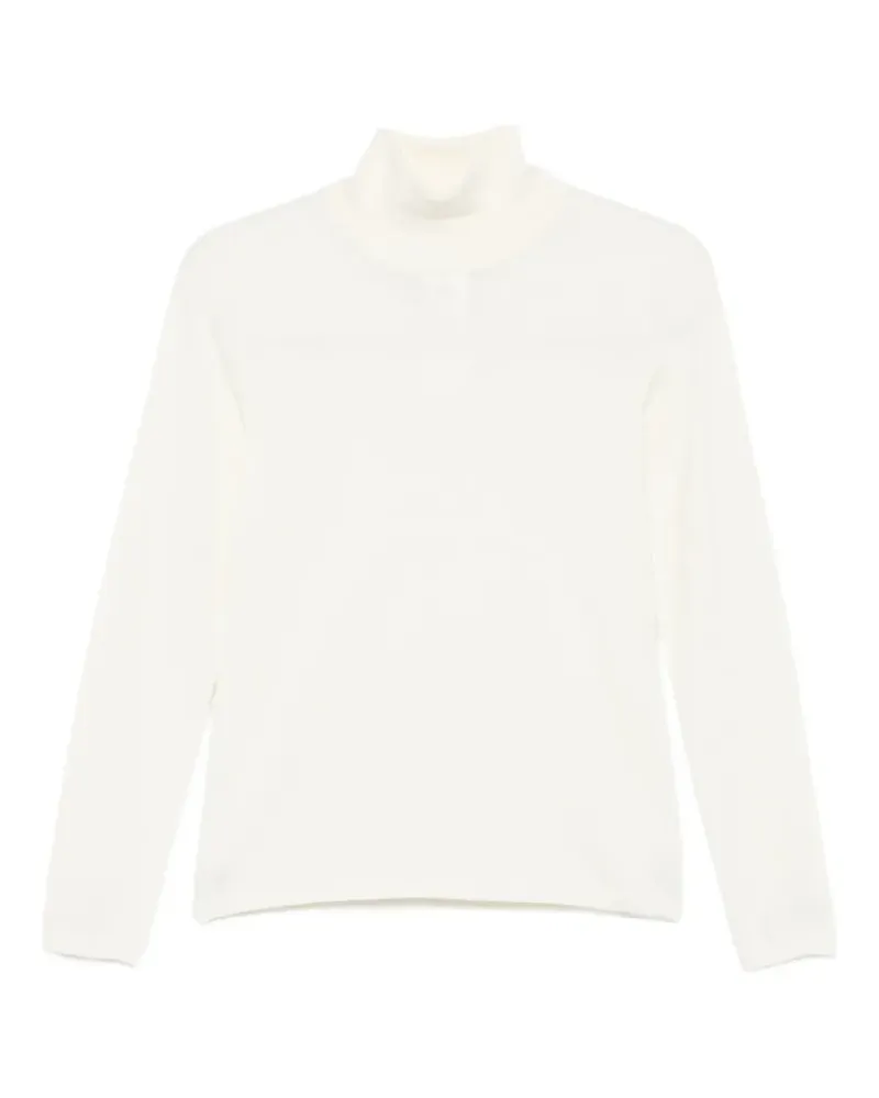 Max Mara Rollkragenpullover aus Kaschmir - Weiß Weiß