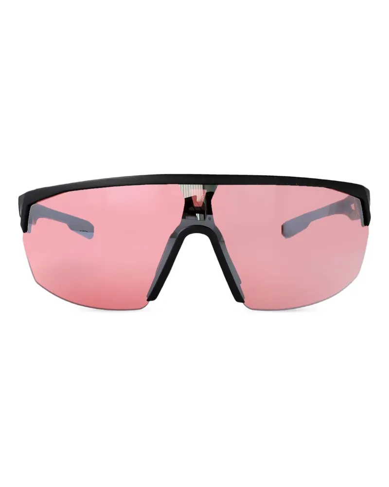 adidas SP0099 Sonnenbrille mit Shield-Gestell - Schwarz Schwarz