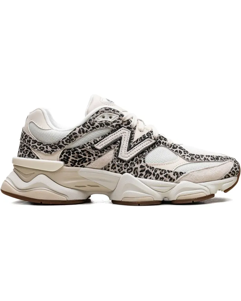 New Balance 9060 "Brown/White" Sneakers - Nude Nude