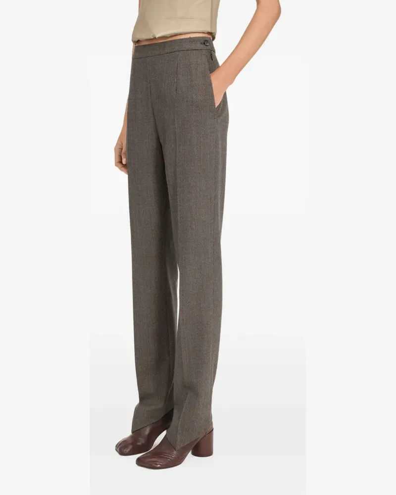 Maison Margiela Klassische Hose - Braun Braun