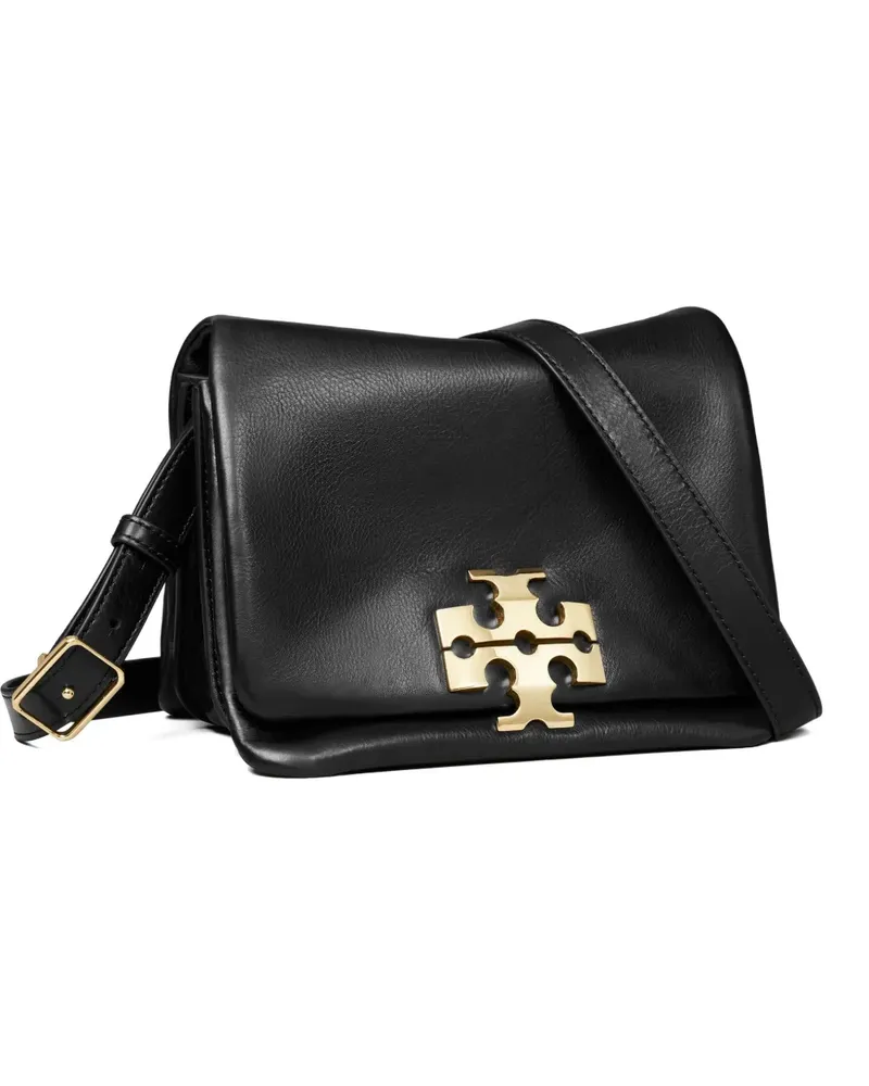 Tory Burch Charlie Umhängetasche mit Logo-Schild - Schwarz Schwarz