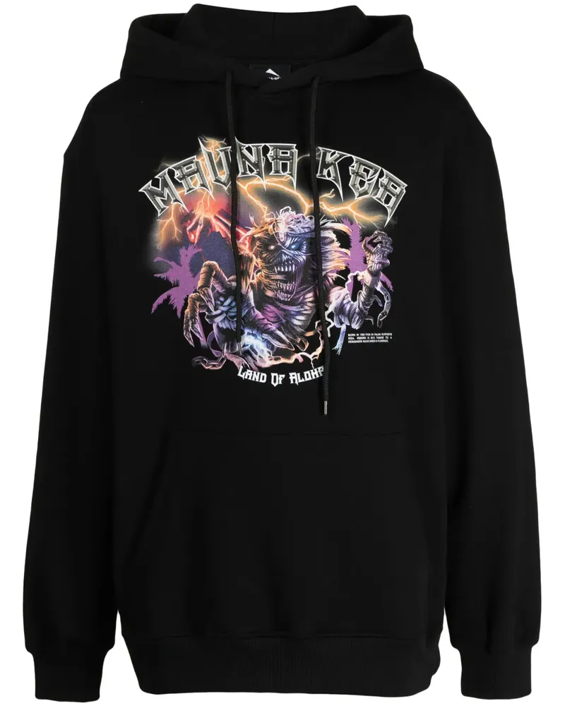 MAUNA KEA Hoodie mit Logo-Print - Schwarz Schwarz