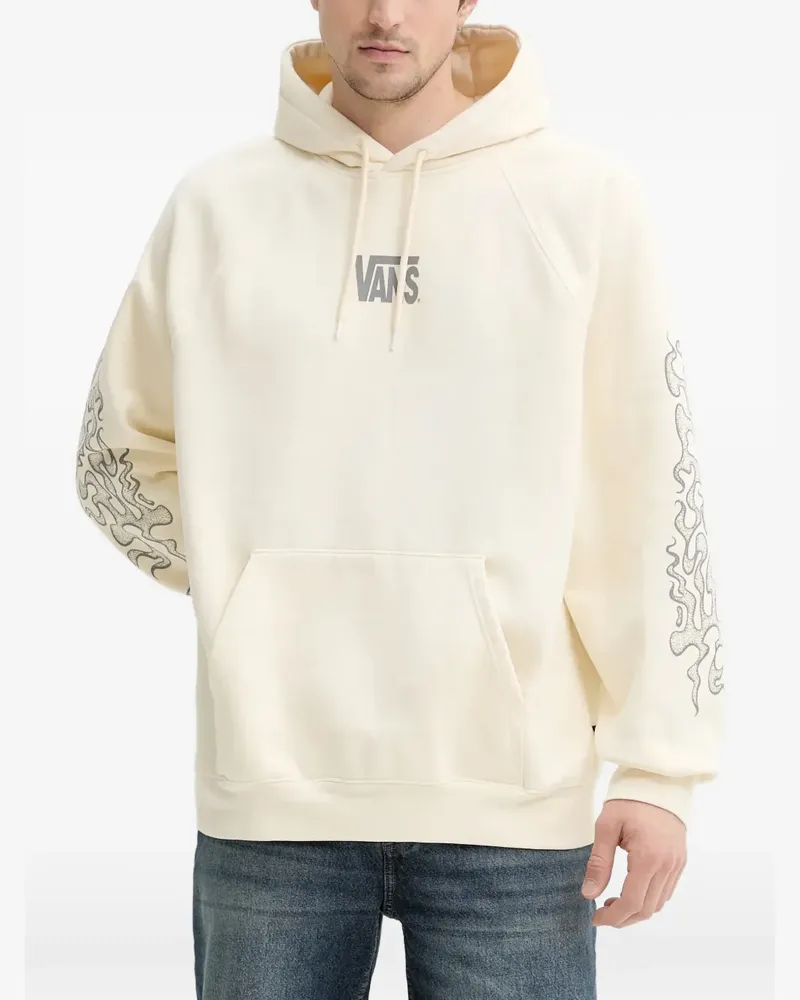 Vans Sweatshirt mit Flammenmotiv - Nude Nude