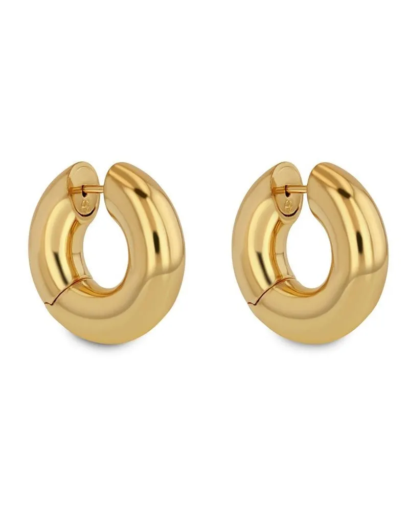 Anine Bing Kleine 14kt Gelbgoldcreolen Gold