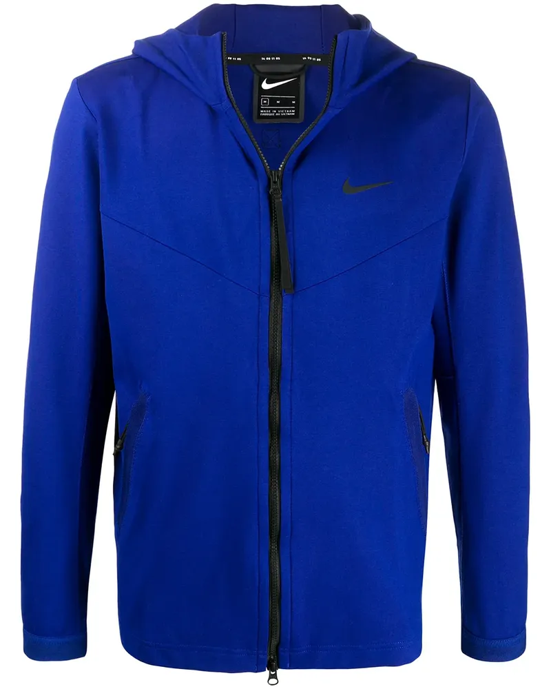 Nike Kapuzenjacke mit Reißverschluss - Blau Blau
