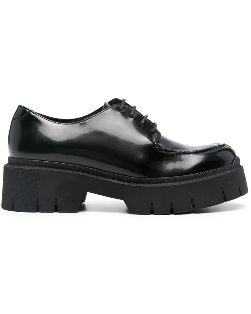HUGO BOSS Chunky Oxford-Schuhe - Schwarz Schwarz