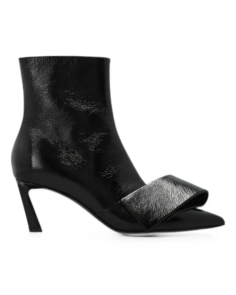 Givenchy Stiefeletten mit Schleifendetail - Schwarz Schwarz