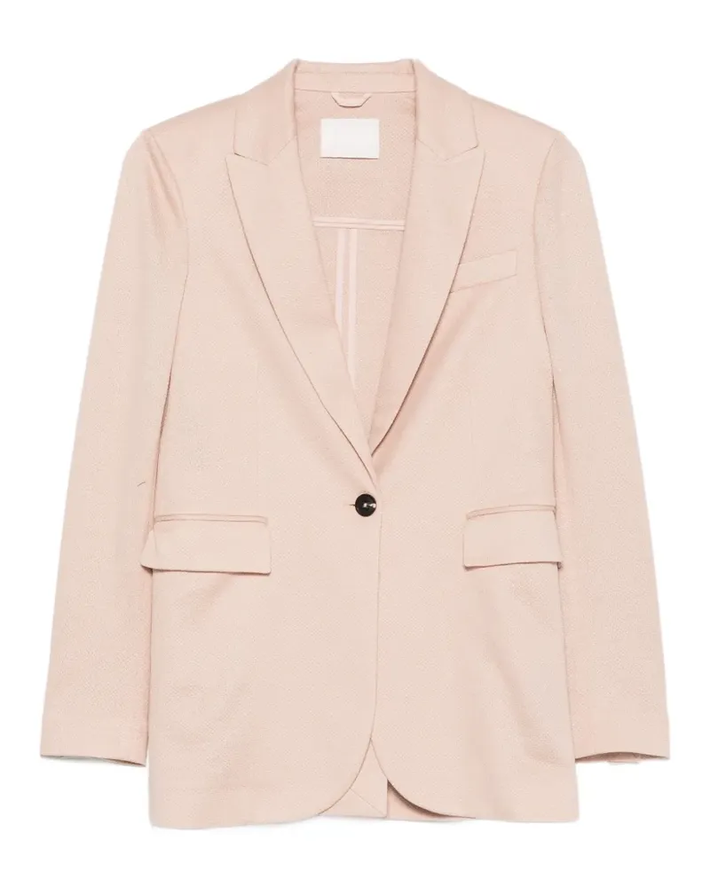 CIRCOLO 1901 notched pocket blazer - Nude Nude