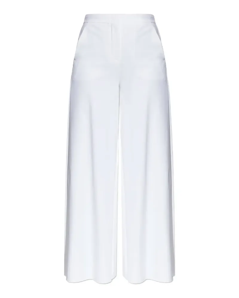 Max Mara Corona Hose mit hohem Bund - Weiß Weiß