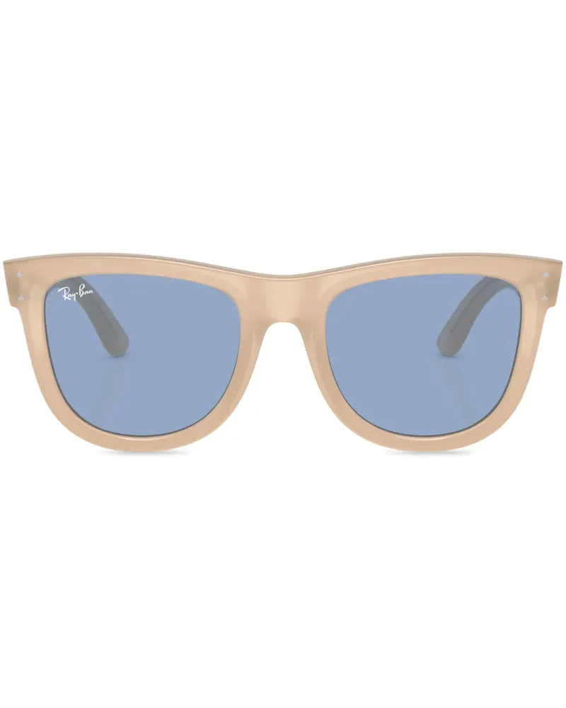 Ray Ban Eckige Wayfarer Reverse Sonnenbrille - Nude Nude