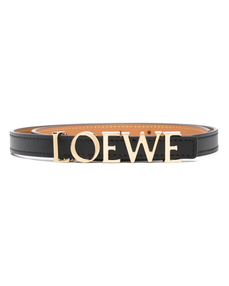 Loewe Klassischer Gürtel - Schwarz Schwarz