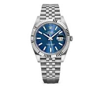 2025 ungetragene Datejust Armbanduhr 41mm - Blau