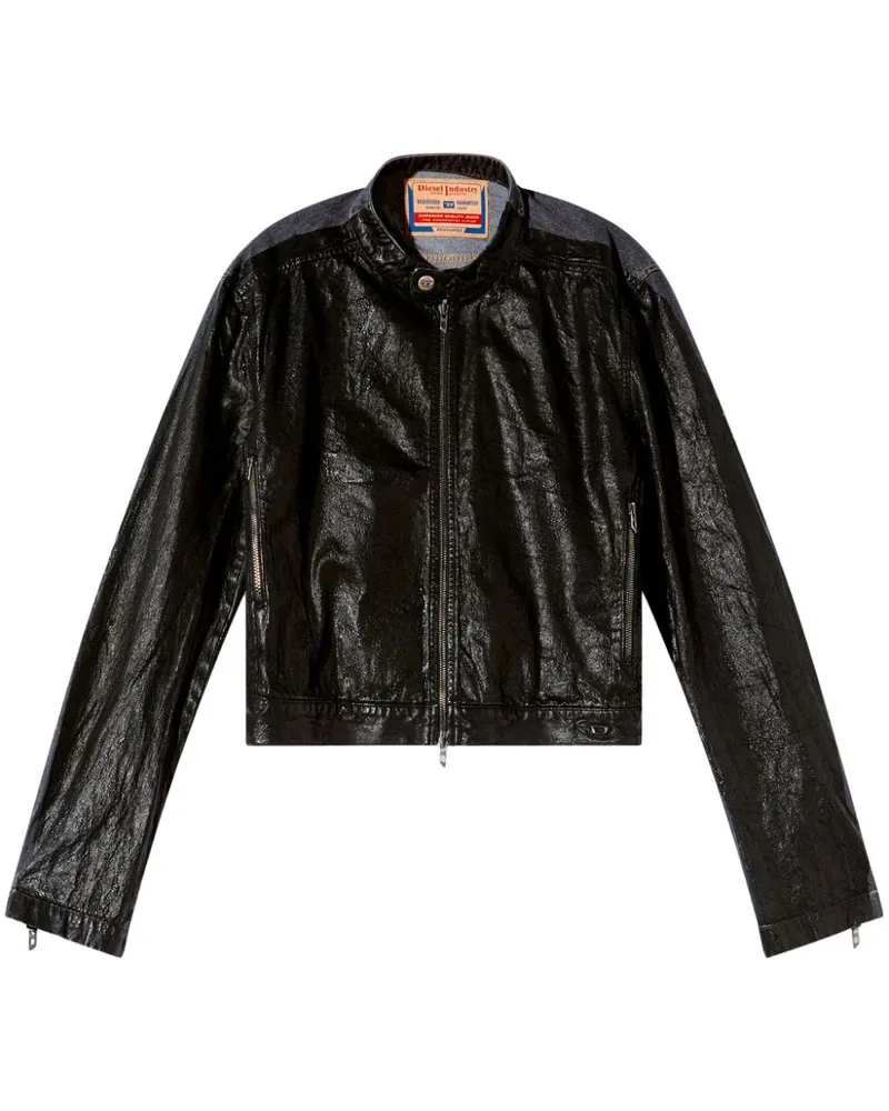 Diesel x Damiano David D-Glory-DD Jacke - Schwarz Schwarz