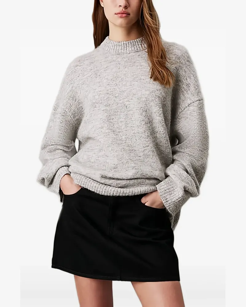 Calvin Klein Gestrickter Pullover - Grau Grau