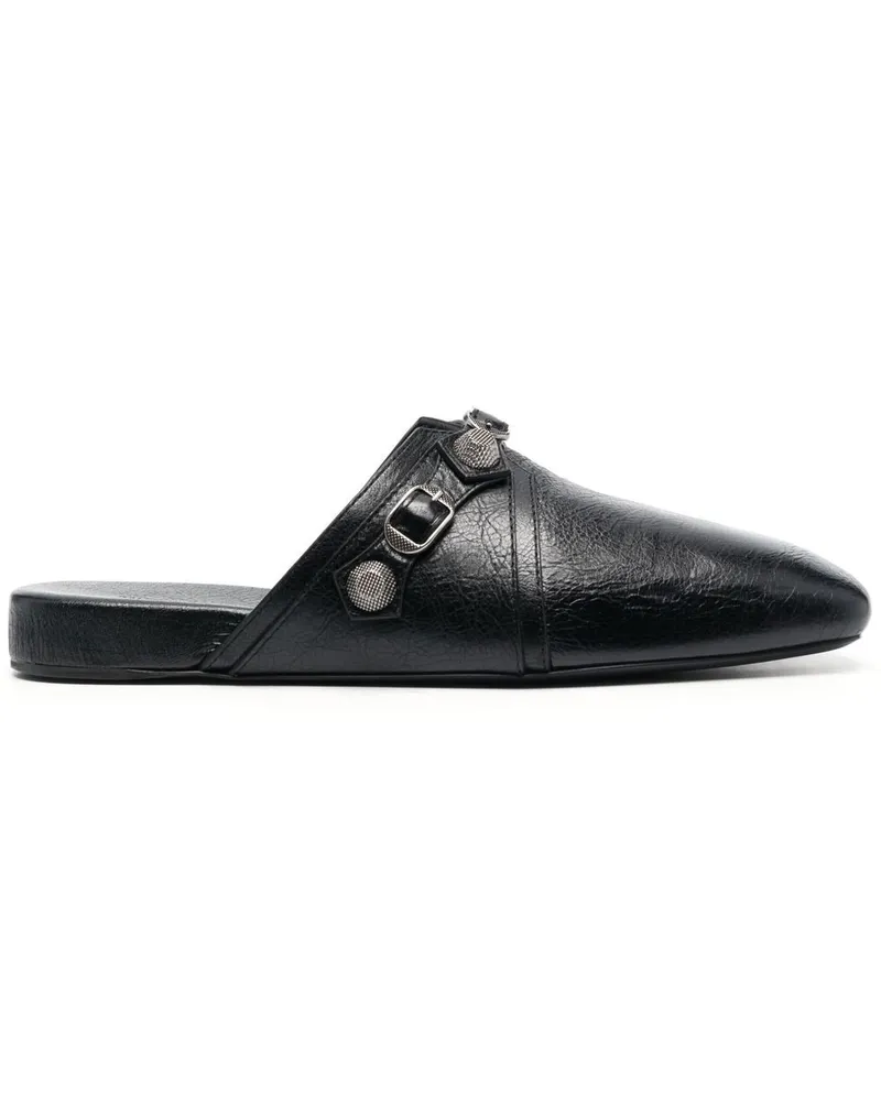 Balenciaga Cosy Cagole Mules - Schwarz Schwarz