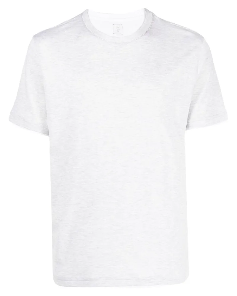 Eleventy T-Shirt im Layering-Look - Grau Grau