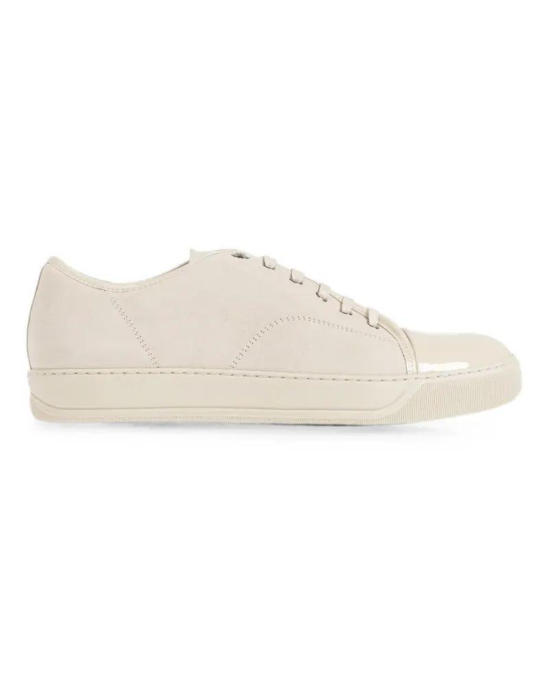 Lanvin Sneakers mit Kontrastkappe - Nude Nude