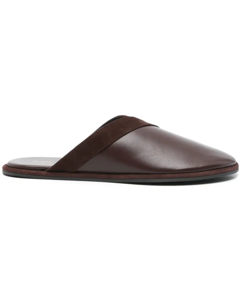 NEOUS Atik Mules - Braun Braun