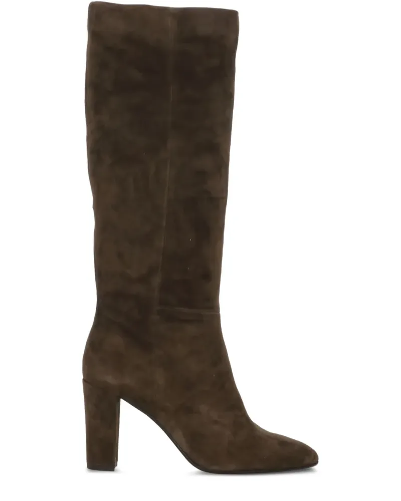 Julie Dee Stiefel mit runder Kappe - Braun Braun