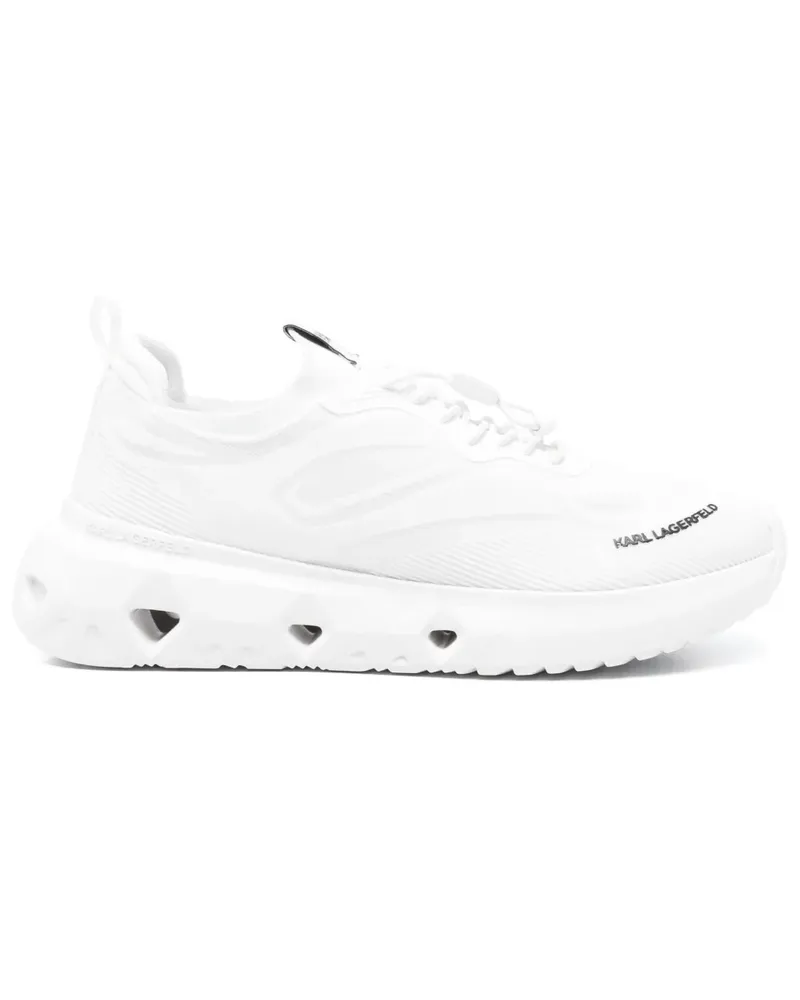 Karl Lagerfeld Sneakers mit Logo-Verzierung - Weiß Weiß