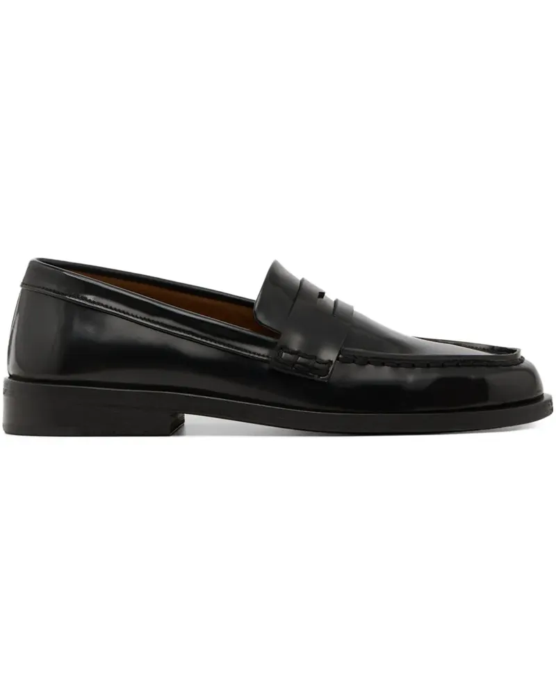 Marsèll Penny-Loafer aus Leder - Schwarz Schwarz