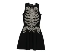 Ärmelloses Minikleid - Schwarz