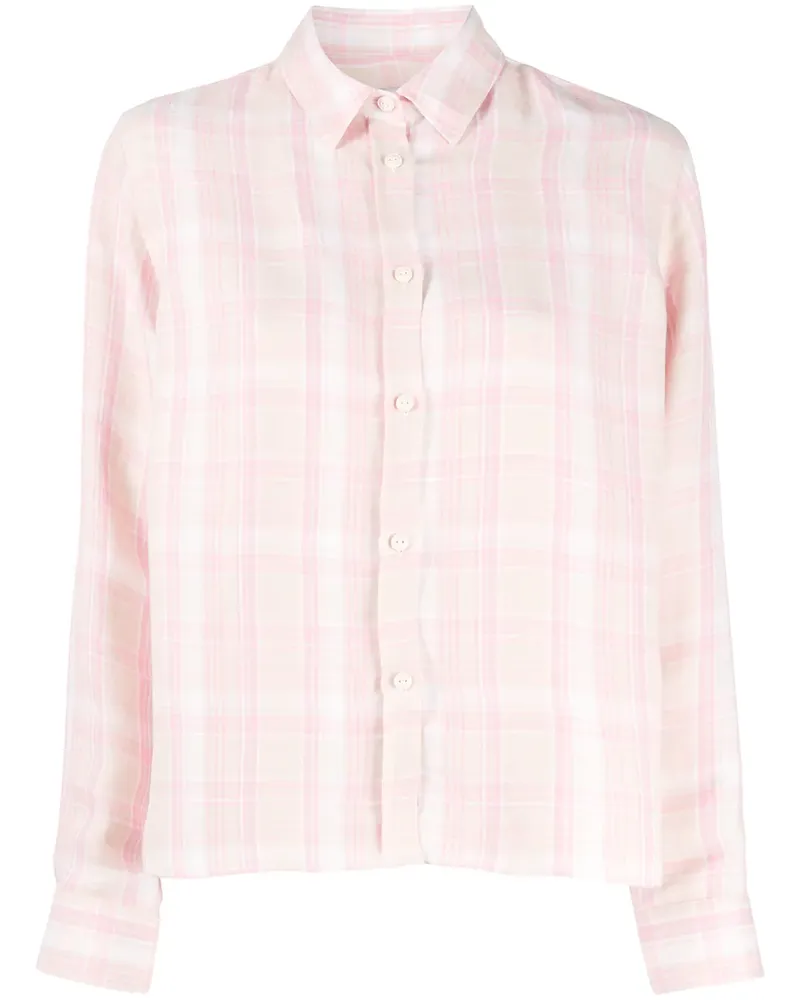 Woolrich Hemd aus fließendem Stoff - Rosa Rosa