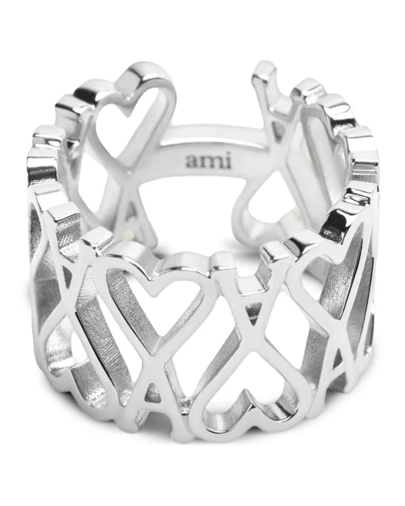 AMI Paris ADC Ring - Silber Silber