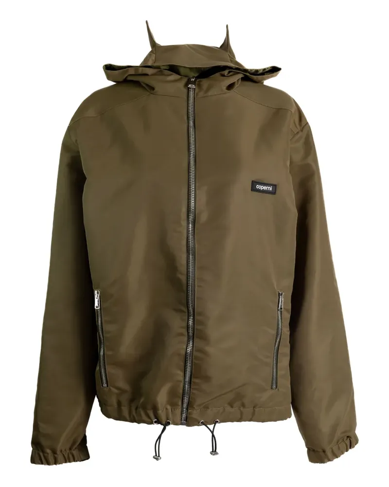 COPERNI hooded zip-up jacket - Grün Grün