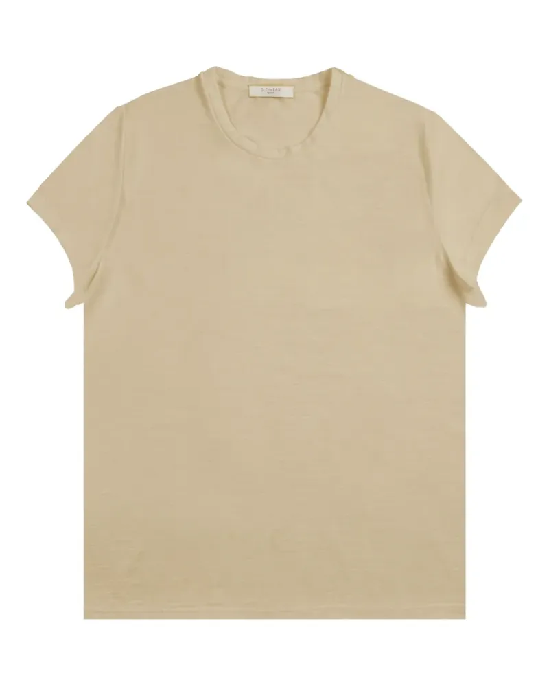 Zanone T-Shirt mit rundem Ausschnitt - Nude Nude