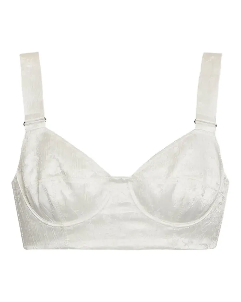 Erdem corset bra top - Weiß Weiß