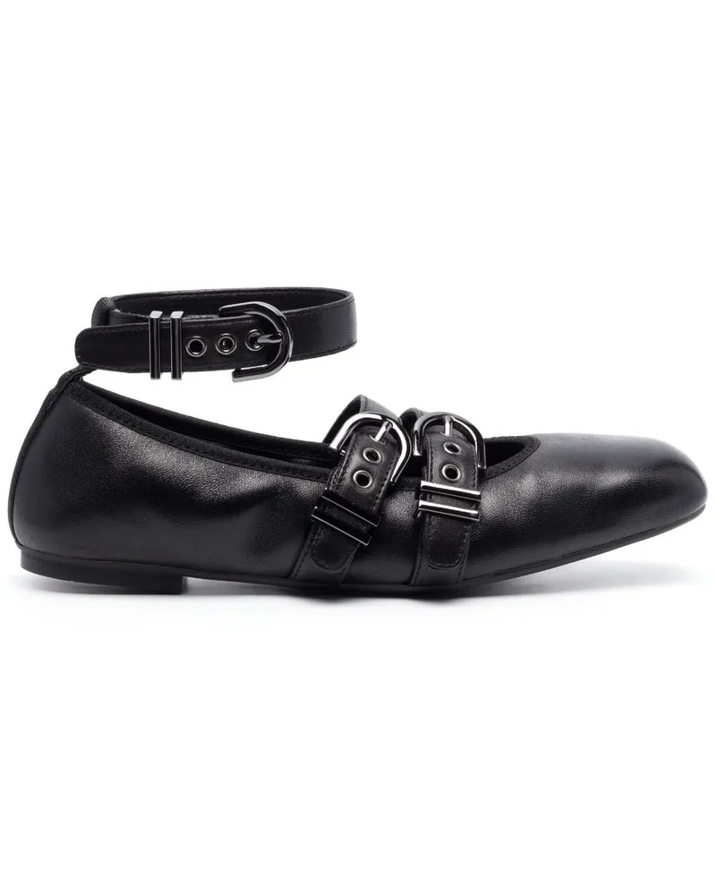 Stuart Weitzman Klassische Ballerinas - Schwarz Schwarz