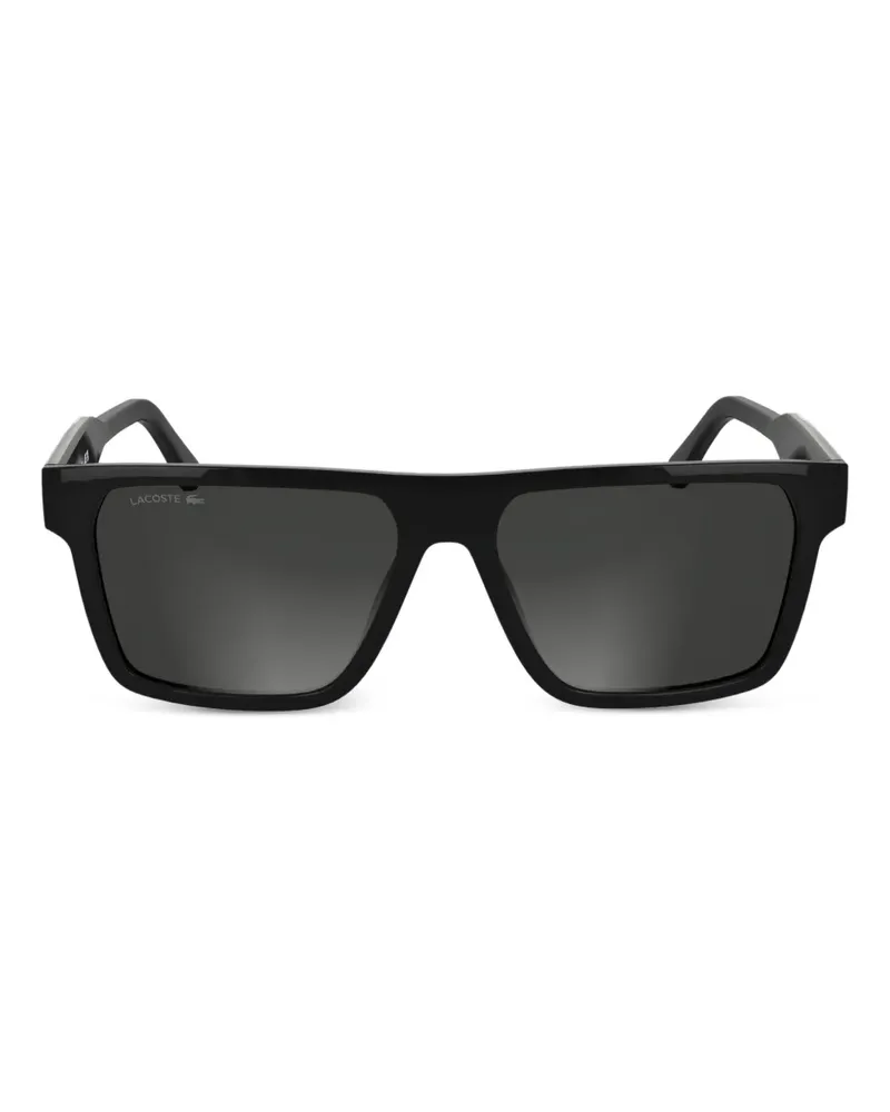 Lacoste L6059S Sonnenbrille mit eckigem Gestell - Schwarz Schwarz
