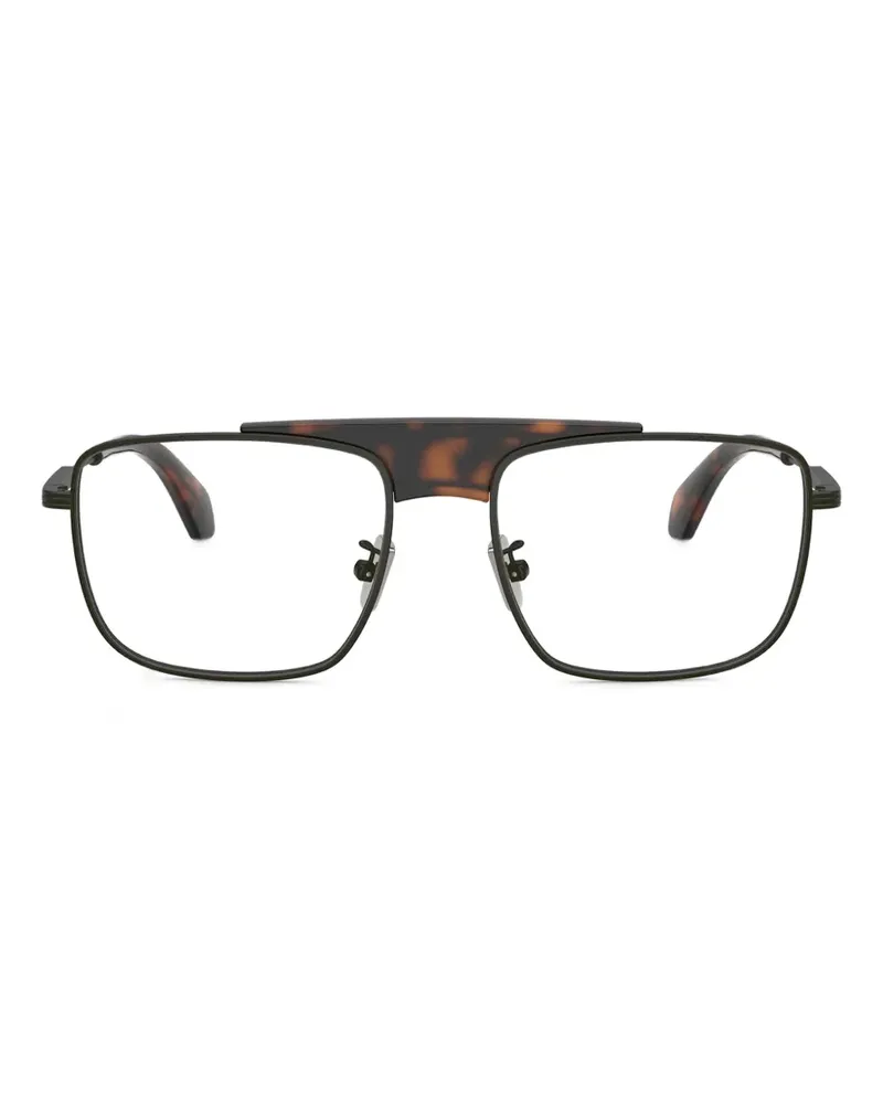 Moncler Brille in Schildpattoptik - Schwarz Schwarz